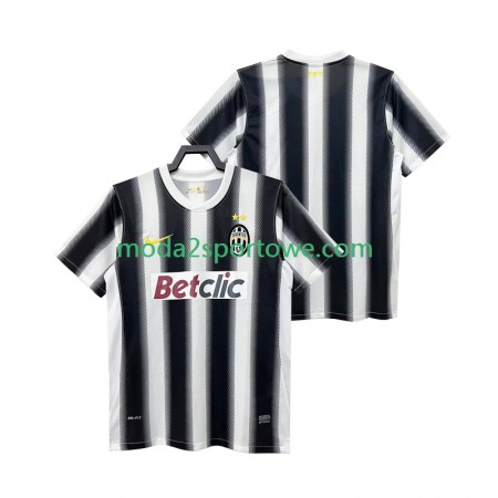 Koszulka Juventus 2011 2012 Retro Domowe Stroje Piłkarskie Krótki Rękaw